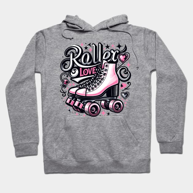 Roller skates Hoodie by Vehicles-Art